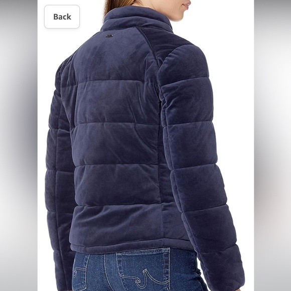 Marc New York Performance Blue Puffer Jacket - Picture 3 of 8